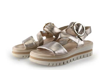Gabor Sandalen in maat 38 Goud, Overige kleuren, Verzenden, Gabor, Sandalen of Muiltjes