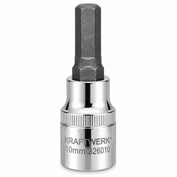 KRAFTWERK 326010 Inbus Bitdop 10 mm 1/2, Verzenden, Nieuw