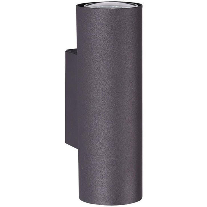 LED Wandlamp Trion Mary Up & Down - Mat Zwart Aluminium met, Huis en Inrichting, Lampen | Wandlampen, Nieuw, Ophalen of Verzenden