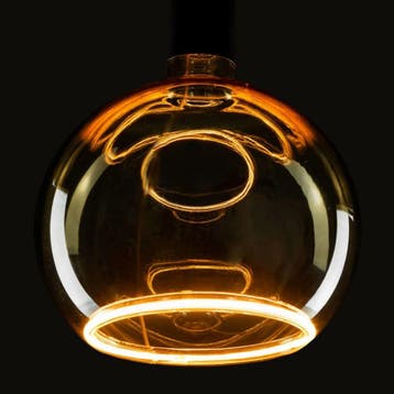 Segula LED Floating Globe G150 E27 4W 240lm 2200K Goud, Ophalen of Verzenden, Nieuw