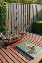 Kolderstok 1:64 - Modelschip (2) - Prins Willem scheepsmodel, Nieuw