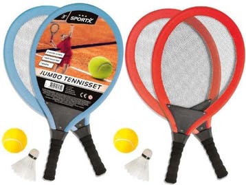 Veiling - SportX Jumbo Tennisset 2ass, Nieuw