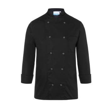 GGM Gastro | KARLOWSKY | Koksjas Basic - Zwart - Maat: 4XL |, Verzenden, Nieuw, Zwart, Overige typen