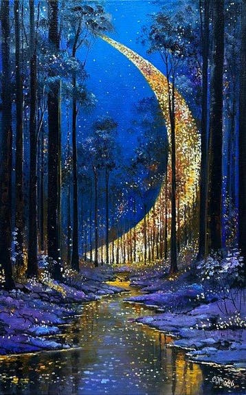 Alexander Nakonechny (1971) - Magical moonlight