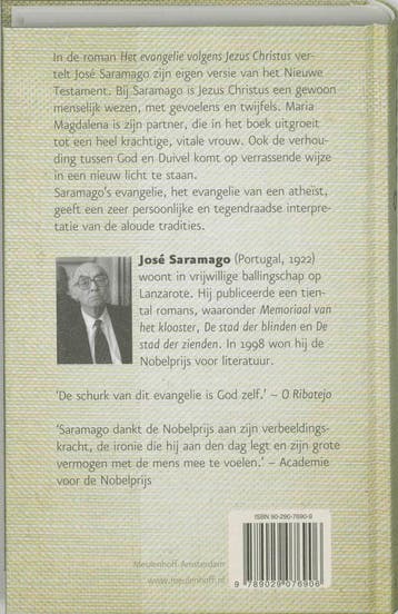 Het evangelie volgens Jezus Christus 9789029076906, Verzenden, Gelezen, José Saramago