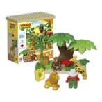 Unico Plus small wild safari - 18 delig - 8561, Verzenden, Nieuw