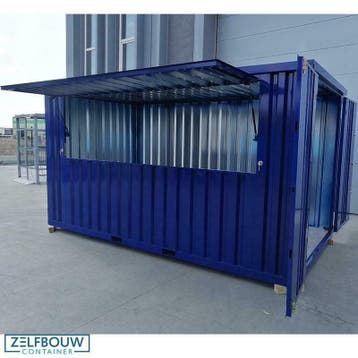 Demontabele gekleurde luifelcontainer | 16 ft | Koop nu! |