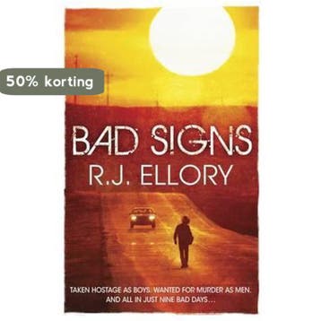 Bad Signs 9781409104773 Rj Ellory, Verzenden, Zo goed als nieuw, Rj Ellory