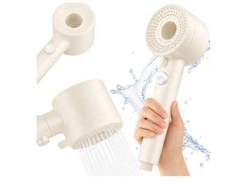 Veiling - waterbesparende handdouchekop met 5-functies, Nieuw