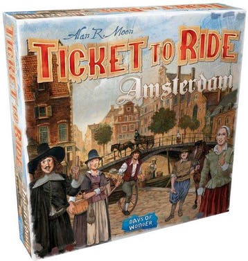 Verpakking beschadigd Days of Wonder - Ticket to Ride Amster, Verzenden, Nieuw