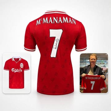 Liverpool - Premier League - Steve McManaman - Voetbalshirt, Nieuw