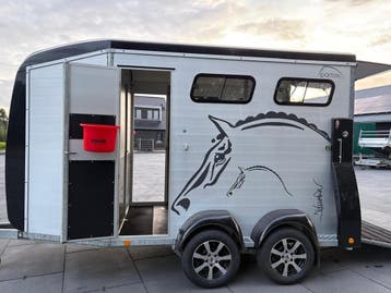 Bockmann Portax LSR BJ 2018 in goede staat met veel opties!, Ophalen, Gebruikt, Aluminium, 2-paards trailer