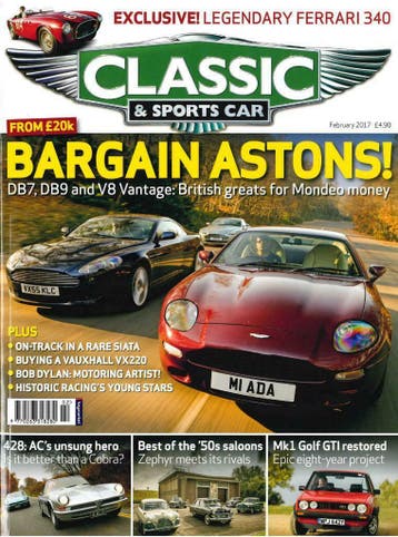 CLASSIC AND SPORTSCAR ASTON DB7 DB9 MK1 VW GOLF GTI, Verzenden, Gelezen, Algemeen