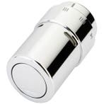 Danfoss RAX thermostaatknop click Chroom, Verzenden, Nieuw