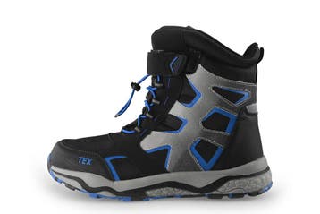 Lurchi Veterboots Jongens in maat 39 Zwart, Verzenden, Jongen of Meisje, Schoenen, Zo goed als nieuw