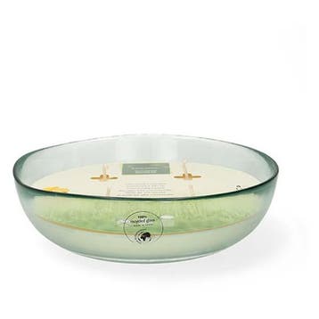 Citronella kaars | Decoris (Gerecycled glas), Verzenden, Nieuw
