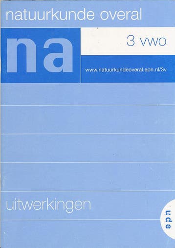 Natuurkunde overal 3 VWO uitwerkingen, Verzenden, Nieuw