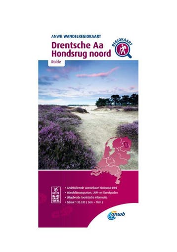 Wandelregiokaart Drentsche Aa, Hondsrug Noord 1:33.333 |, Boeken, Ophalen of Verzenden, Nieuw