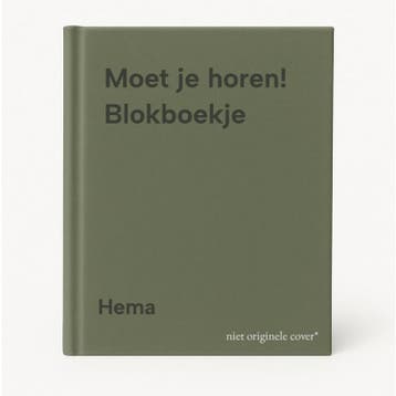 Moet je horen! Blokboekje - Hema 9789047601197, Boeken, Verzenden, Gelezen, Hema