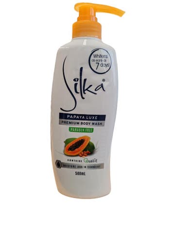Silka Skin premium whitening body wash 500 ml, Ophalen of Verzenden, Nieuw