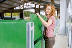 Achterwand (onder) voor de groene Patura kalverbox