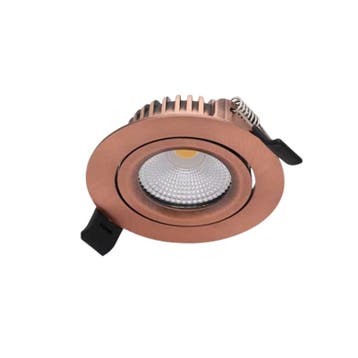 LED INBOUWSPOT | 5W | Ø81mm | DIM TO WARM | SLIM-FIT | KOPER, Nieuw