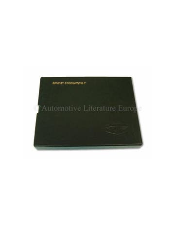 1998 BENTLEY CONTINENTAL T INSTRUCTIEBOEKJE FRANS DUITS, Auto diversen