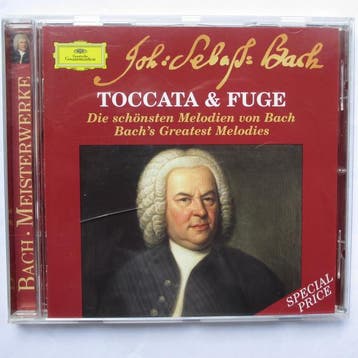 cd - Johann Sebastian Bach - Toccata &amp; Fuge, Verzenden, Zo goed als nieuw