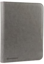 Toploader Binder (35pt) - Zipped 9-pocket Grey | Rebinder -, Verzenden, Nieuw
