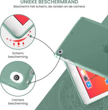 Tablet Hoes geschikt voor iPad Hoes 2017 - 5e generatie -, Ophalen of Verzenden, Nieuw