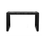 Bijzettafel Britt Zwart | Mangohout-80x80 cm, Ophalen of Verzenden, Nieuw