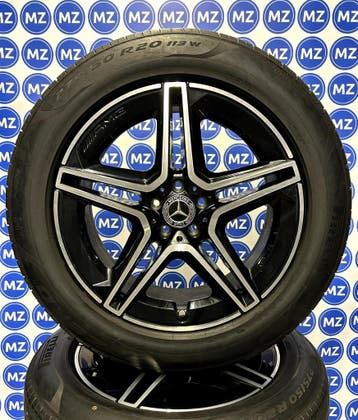 Mercedes-Benz GLE C167 V167 | AMG 20 inch Velgen + Zomerband, Auto-onderdelen, Banden en Velgen, Gebruikt, 275 mm, Banden en Velgen
