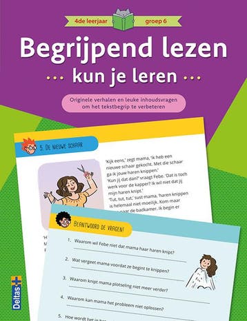 Begrijpend lezen kun je leren 4de leerjaar groep 6 (paars), Verzenden, Zo goed als nieuw, STEPH DESODT