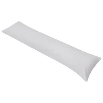 vidaXL Zijslaapkussen 40x145 cm grijs, Verzenden, Nieuw, Grijs