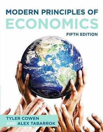 Modern Principles of Economics - Tyler Cowen 9781319383039, Verzenden, Gelezen, Tyler Cowen