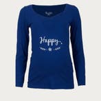 Op en Top Zwanger Zwangerschaps/voedingsshirt Happy, Kleding | Dames, Positiekleding, Nieuw