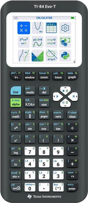 Texas Instruments TI-84 Evo-T - Grafische Rekenmachine (Nieu, Verzenden, Nieuw
