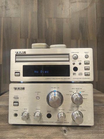 TEAC - PD-H300 mk II + A-H300 mk II Hifi-set, Nieuw