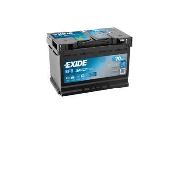 Exide EFB accu | EL700 | 12V 70Ah, Ophalen of Verzenden, Nieuw