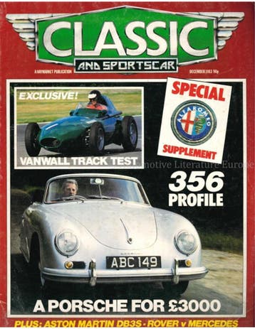 1983 CLASSIC AND SPORTSCAR MAGAZINE (12) DECEMBER ENGELS, Nieuw, Author