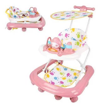 Opvouwbaar Baby Loopstoeltje met Speelcentrum en Wielen, Kinderen en Baby's, Kinderkamer | Commodes en Kasten, Verzenden, Nieuw