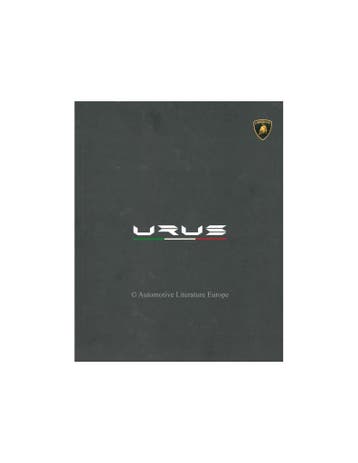 2018 LAMBORGHINI URUS BROCHURE ENGELS, Nieuw, Author