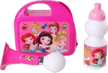 Combo Lunch Box + Drinkfles + Toeter (Meisjes, Accessoires), Ophalen of Verzenden, Nieuw, Overige merken