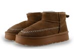 Manfield Snowboots in maat 38 Cognac, Overige kleuren, Verzenden, Snowboots, Zo goed als nieuw