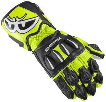 Berik Thunar Evo Zwart Geel Handschoenen, Nieuw met kaartje, Berik, Handschoenen, Heren
