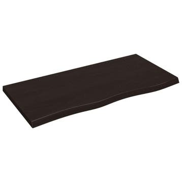 Wastafelblad 100x50cm Massief Eiken | Retourdeal 54% Korting, Gebruikt, 100 tot 150 cm, Overige typen, Ophalen of Verzenden