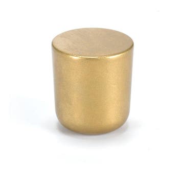 Meubelknop mini ø25mm - messing getrommeld, Verzenden, Nieuw