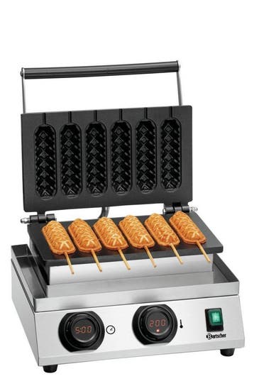 Wafelijzer lolly | RVS | 50°C tot 300°C | 365x380x245 mm, Verzenden, Nieuw in verpakking