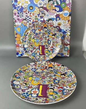 Takashi Murakami - Bord (2) - Porselein