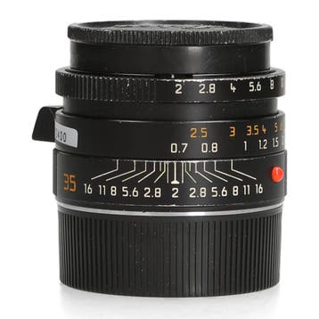 Leica 35mm f/2 Summicron-M ASPH (11879) - 1 jaar garantie, Audio, Tv en Foto, Fotografie | Lenzen en Objectieven, Ophalen of Verzenden